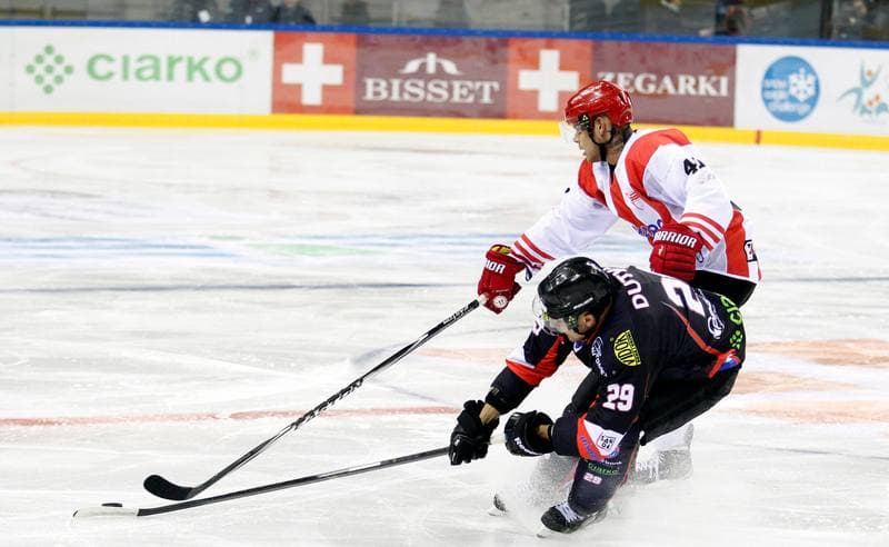 Ice Hockey. Polish Hockey Cup. Comarch Cracovia Krakow - Ciarko KH Sanok. 27.12.2014