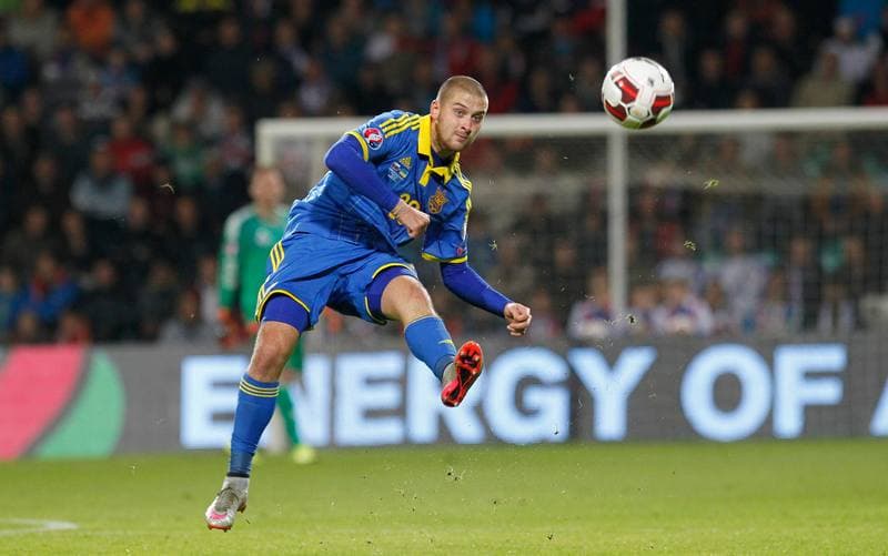 Football. UEFA Euro Qualifiers. Slovakia - Ukraine. 08.09.2015