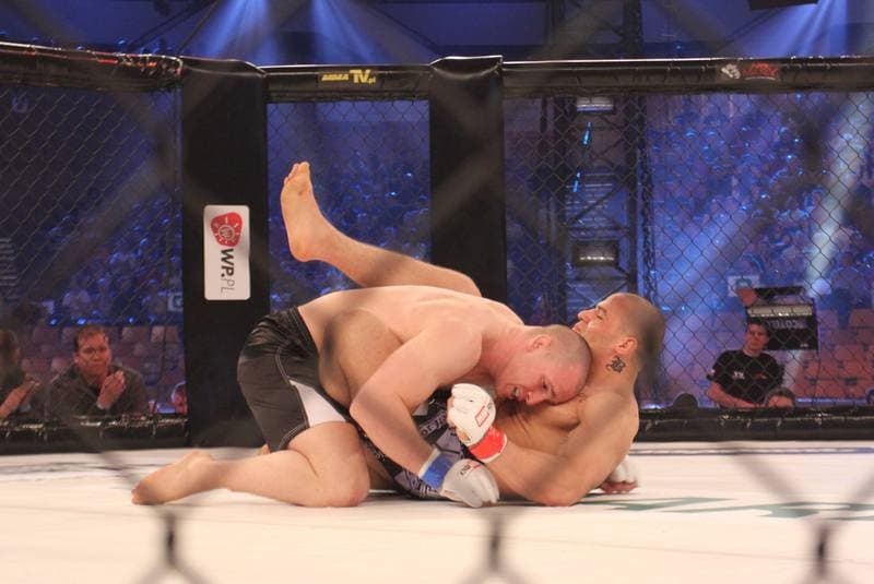 Mixed Martial Arts. MMA Attack. Michal Fialka - Hans Stringer. 27.04.2012