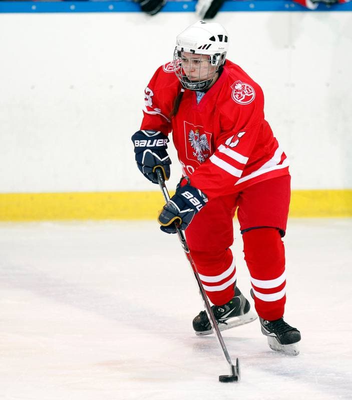 Ice Hockey. U18 Women's World Championship Division I. Poland - Great Britain. 25.01.2015