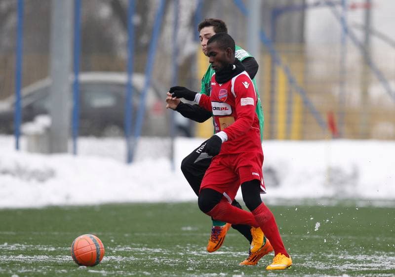 Football. Friendly Match. GKS Katowice - Rakow Czestochowa. 28.01.2015