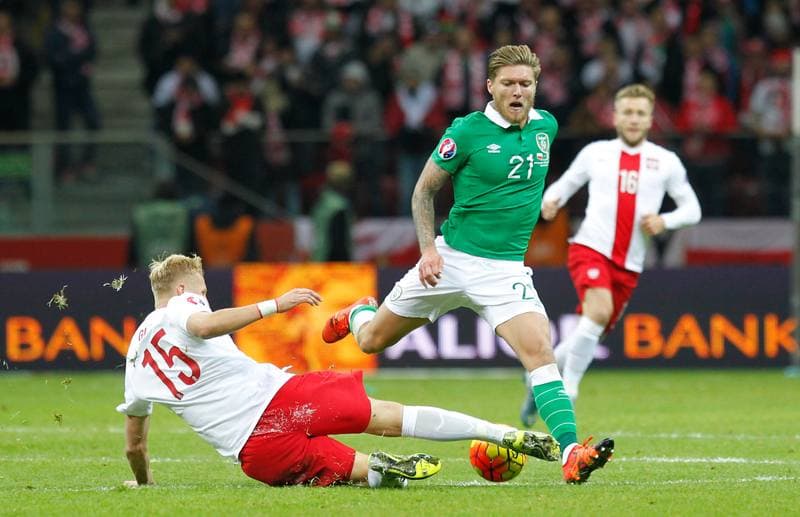 Football. UEFA Euro Qualifiers. Poland - Ireland. 11.10.2015