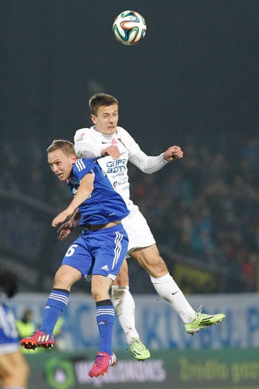 Football. PKO BP Ekstraklasa. Ruch Chorzow - Pogon Szczecin. 02.10.2015