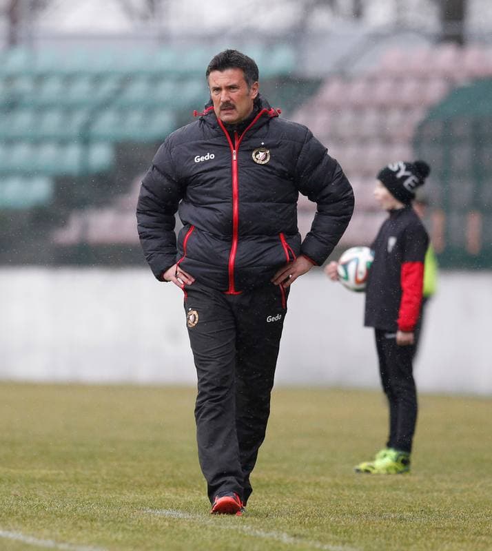 Football. I Liga. GKS Tychy - Widzew Lodz. 14.03.2015