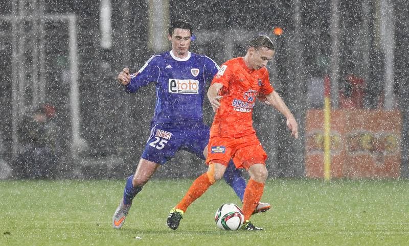Football. PKO BP Ekstraklasa. Termalica Bruk-Bet Nieciecza - Piast Gliwice. 20.11.2015