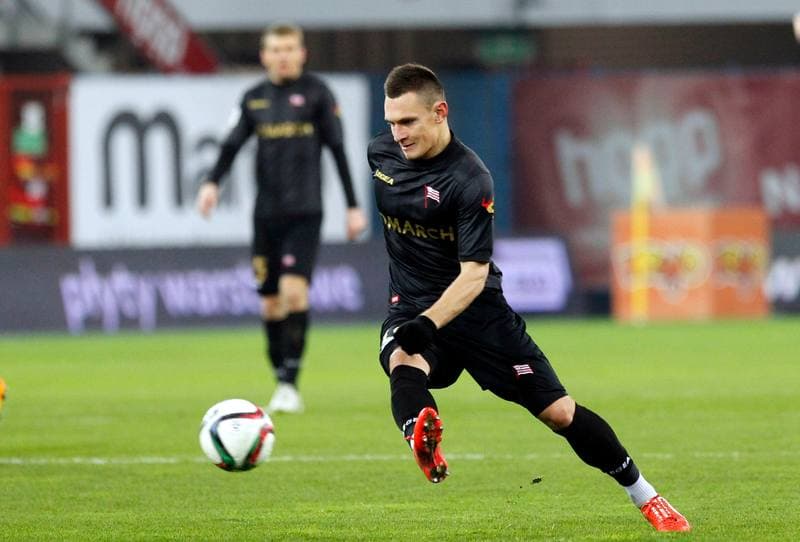 Football. PKO BP Ekstraklasa. Piast Gliwice - Cracovia Krakow. 05.12.2015