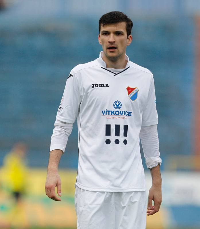 Football. SYNOT Liga. Banik Ostrava - Viktoria Plzen. 05.04.2015