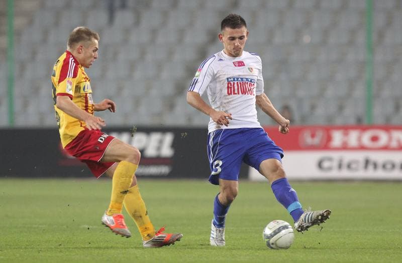 Football. T-Mobile Ekstraklasa. Korona Kielce - Piast Gliwice. 23.11.2012