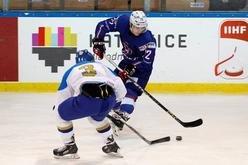 Ice Hockey. EIHC. Kazakhstan - France. 17.12.2015