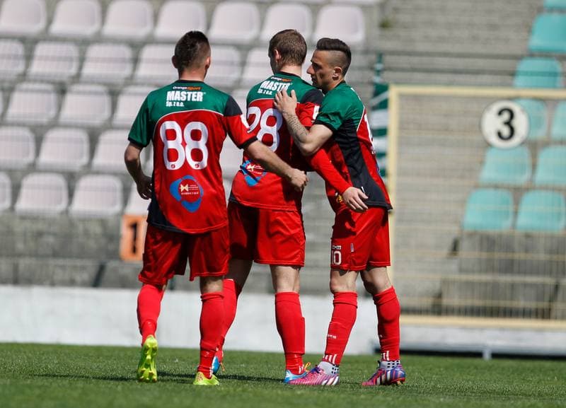 Football. I Liga. GKS Tychy - Wigry Suwalki. 25.04.2015