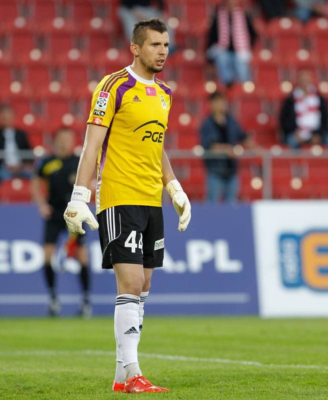 Football. T-Mobile Ekstraklasa. Cracovia Krakow - GKS Belchatow. 10.05.2015