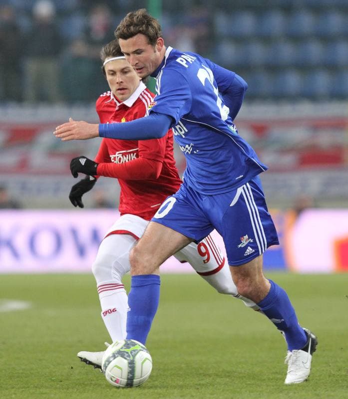 Football. T-Mobile Ekstraklasa. Wisla Krakow - Podbeskidzie Bielsko-Biala. 04.03.2013