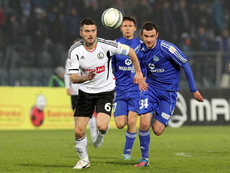 Football. Remes Puchar Polski. Ruch Chorzow - Legia Warsaw. 16.03.2010