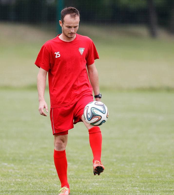 Football. Zaglebie Sosnowiec. Training. 25.06.2015
