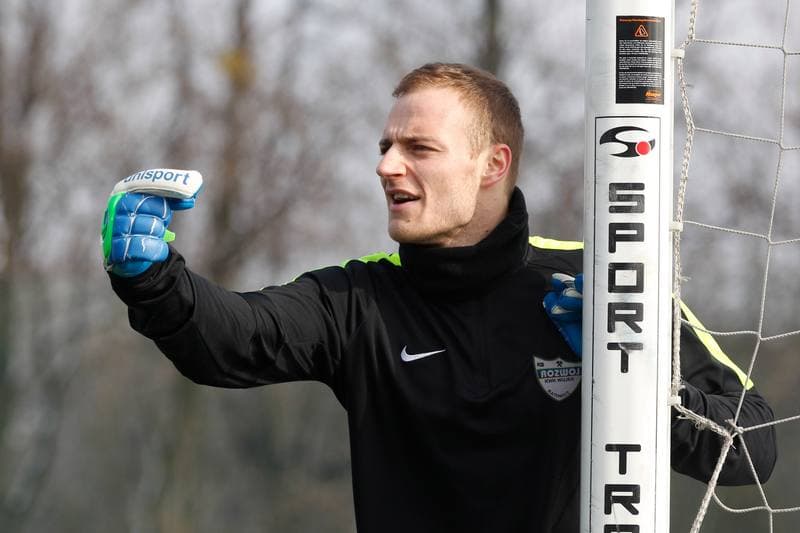Football. Sparing. Rozwoj Katowice - Rekord Bielsko Biala. 20.02.2016