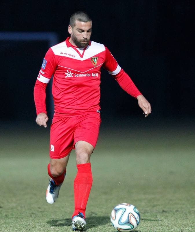Football. Sparing. Zaglebie Sosnowiec - Gornik Piaski. 24.02.2016