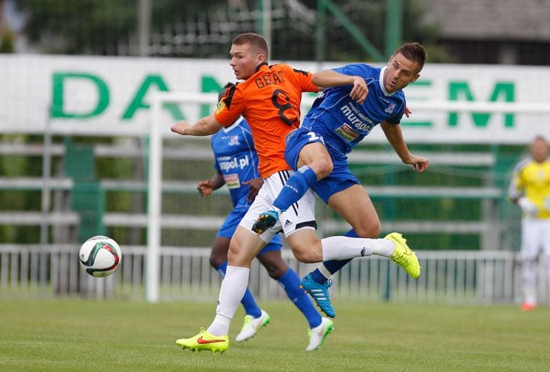 Football. Friendly Match. Podbeskidzie Bielsko Biala - MFK Ruzomberok. 10.07.2015