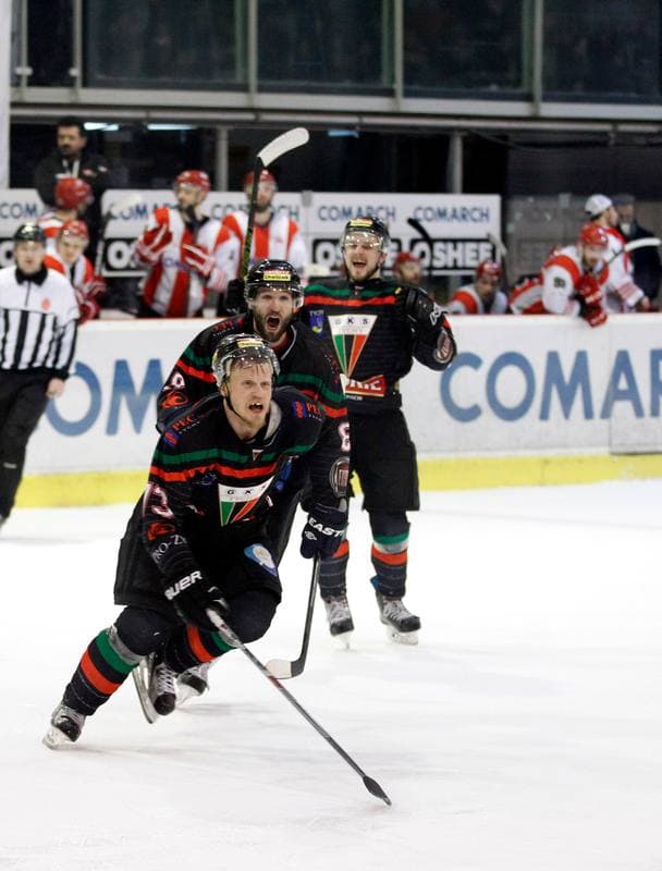 Ice Hockey. Polish Hockey League. Comarch Cracovia - GKS Tychy. 22.03.2016