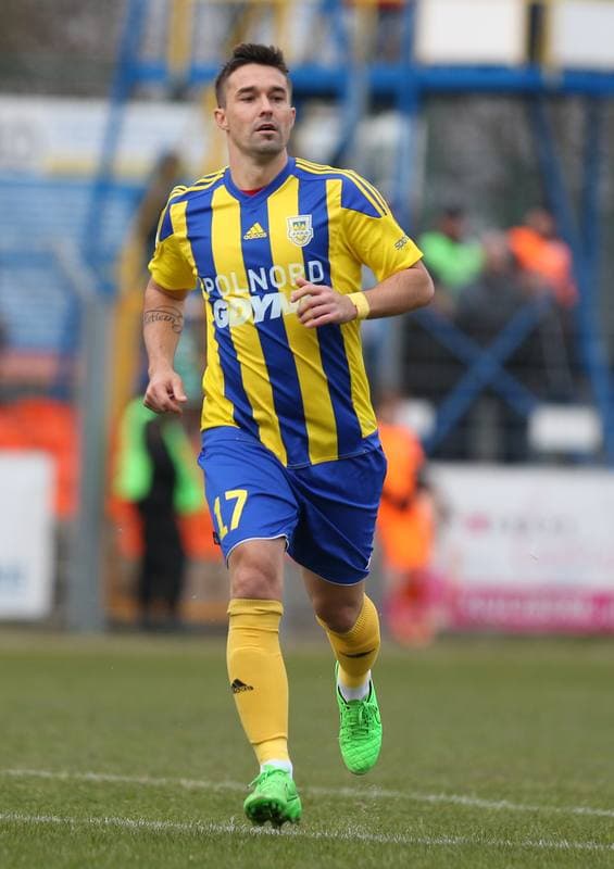 Football. I Liga. MKS Kluczbork - Arka Gdynia. 26.03.2016