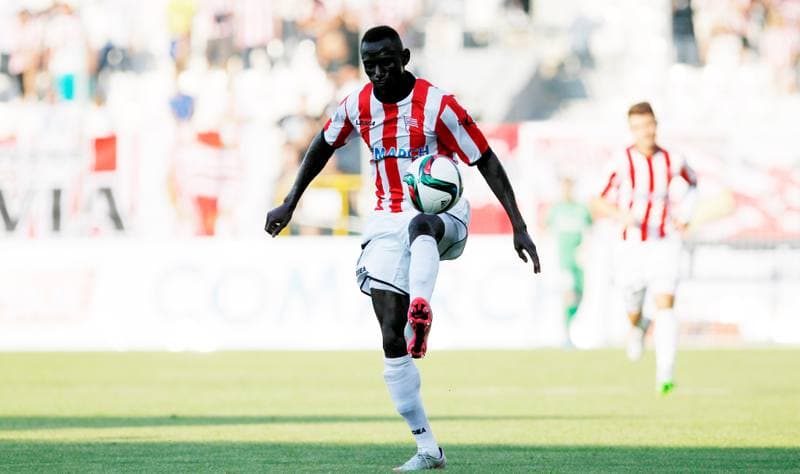 Football. T-Mobile Ekstraklasa. Cracovia Krakow - Piast Gliwice. 13.03.2015
