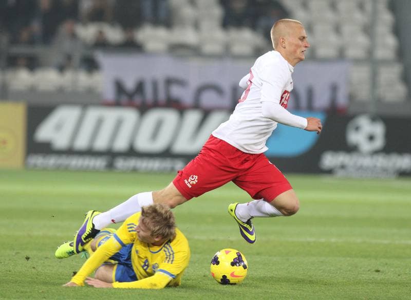 Football. European Youth Championship Qualifiers. Poland U21 - Sweden U21. 12.10.2015