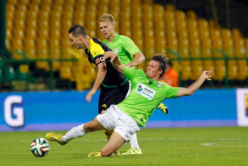 Football. Polish Cup. GKS Katowice - Rozwoj Katowice. 26.07.2015