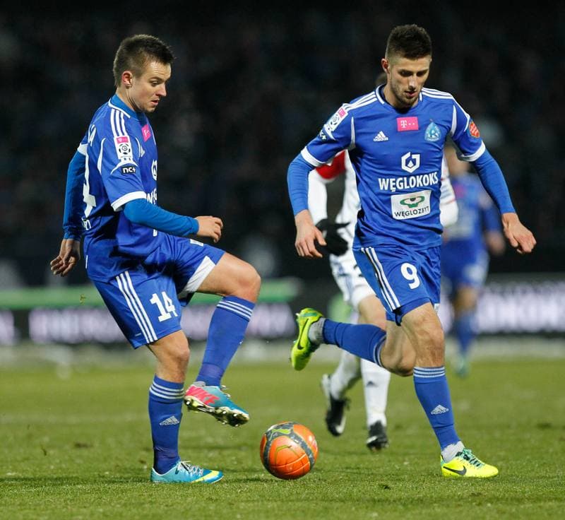Football. T-Mobile Ekstraklasa. Ruch Chorzow - Gornik Zabrze. 04.10.2014