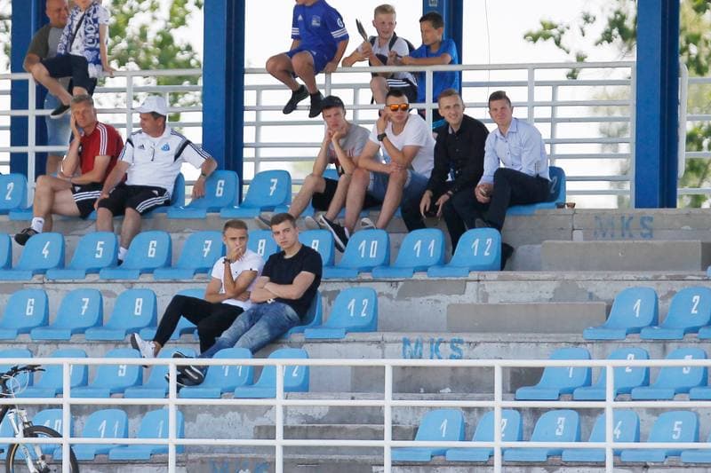 Football. Sparing. Ruch Chorzow - Rakow Czestochowa. 29.06.2016