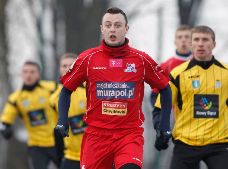 Football. Friendly Match. Podbeskidzie Bielsko Biala - Sandecja Nowy Sacz. 23.01.2014