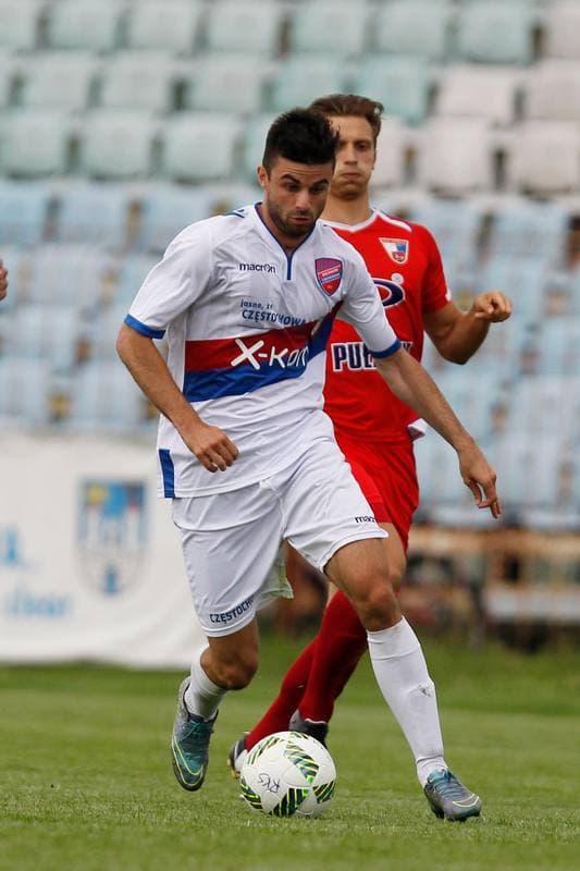 Football. Polish Cup. Rakow Czestochowa - Wisla Pulawy. 15.07.2016