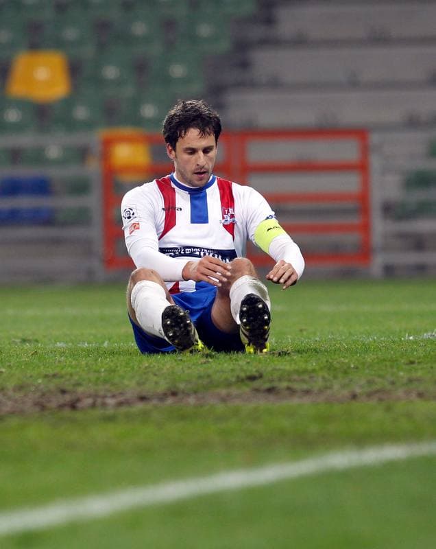 Football. PKO BP Ekstraklasa. Podbeskidzie Bielsko Biala - Zaglebie Lubin. 22.11.2015