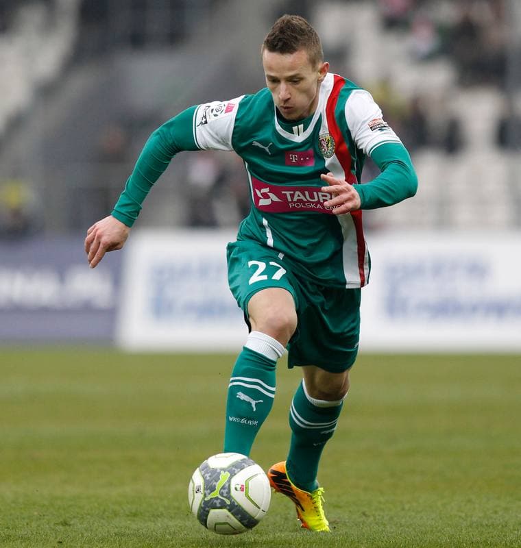 Football. T-Mobile Ekstraklasa. Cracovia Krakow - Slask Wroclaw. 02.03.2014