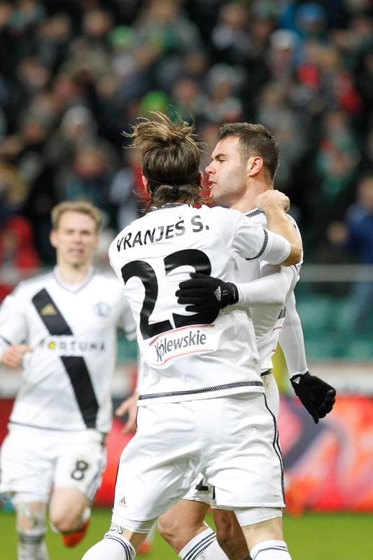 Football. PKO BP Ekstraklasa. Legia Warsaw - Piast Gliwice. 13.12.2015
