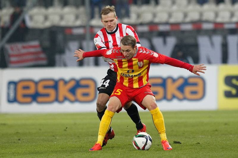 Football. T-Mobile Ekstraklasa. Cracovia Krakow - Korona Kielce. 22.05.2015