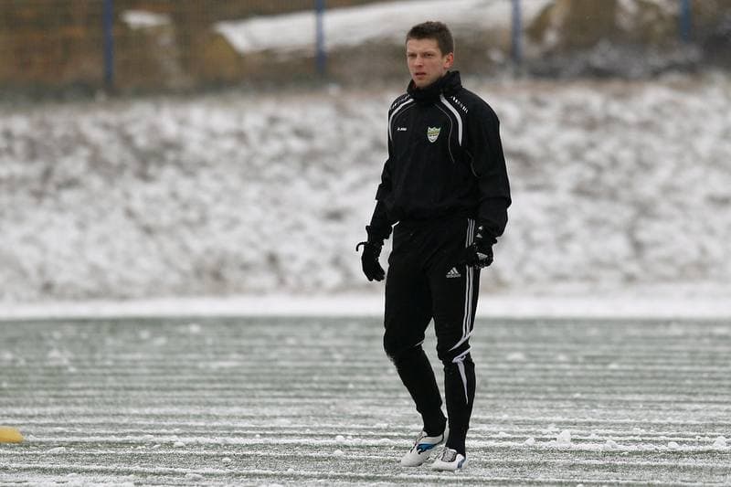 Football. Rozwoj Katowice. Training. 05.01.2016