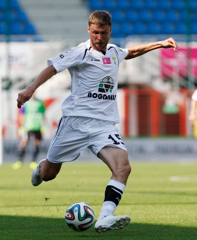 Football. T-Mobile Ekstraklasa. Ruch Chorzow - Gornik Leczna. 27.07.2014