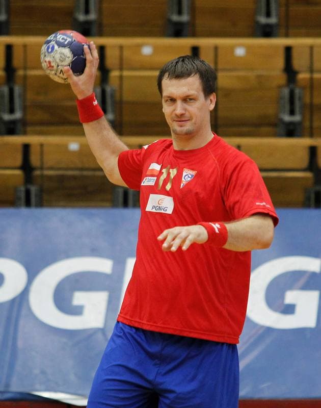 Handball. Sparing. Gornik Zabrze - Zaporoze. 08.08.2014
