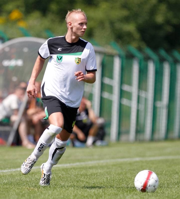 Football. III Liga Opolsko - Slaska. Grunwald Ruda Slaska - GKS Jastrzebie. 09.08.2014