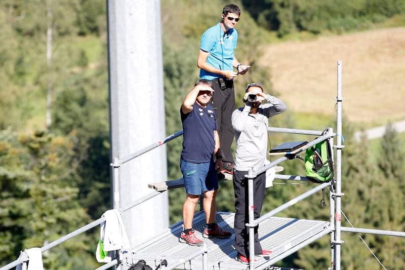 Ski Jumping. Poland national team. Training. 01.09.2016