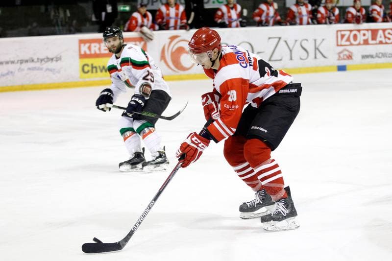 Ice Hockey. Polska Hokej Liga. GKS Tychy - Comarch Cracovia Krakow. 26.01.2016