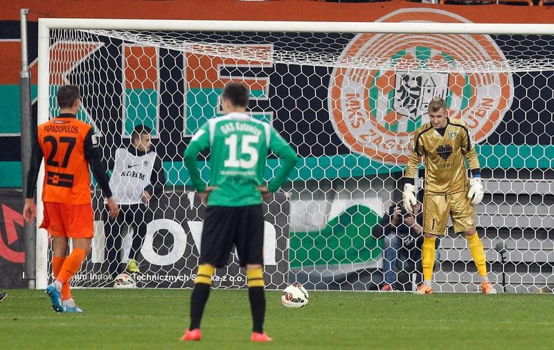 Football. I Liga. Zaglebie Lubin - GKS Katowice. 28.09.2014