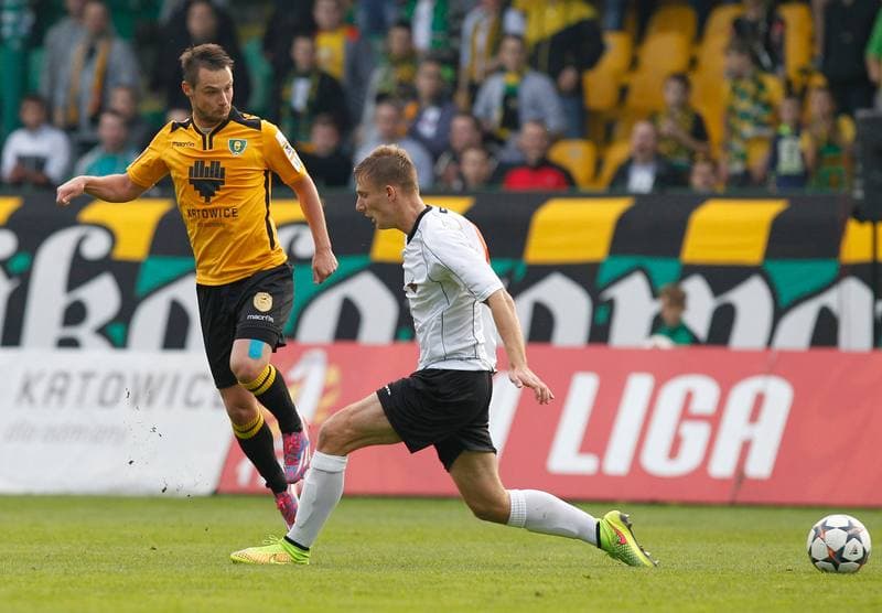 Football. Polish Cup. GKS Katowice - Chrobry Glogow. 13.08.2014