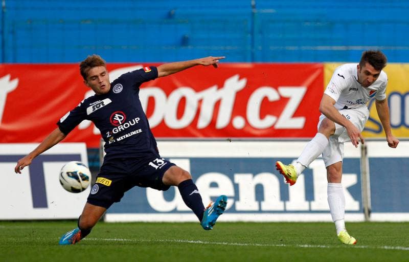 Football. FACR Cup. Banik Ostrava - 1. FC Slovacko. 08.10.2014