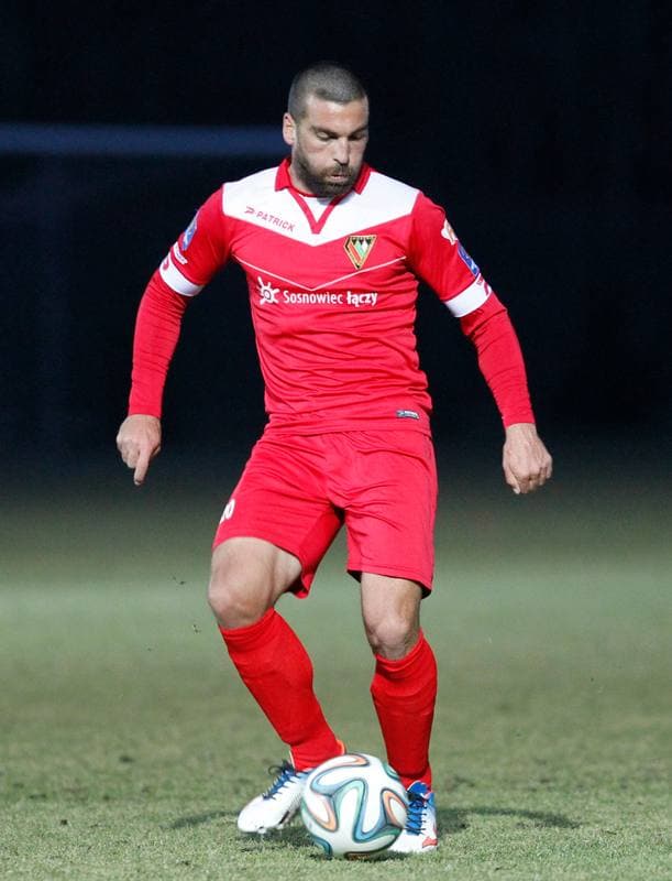 Football. Sparing. Zaglebie Sosnowiec - Gornik Piaski. 24.02.2016