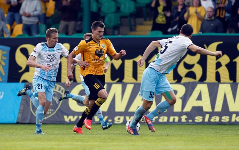 Football. I Liga. GKS Katowice - Stomil Olsztyn. 18.10.2014
