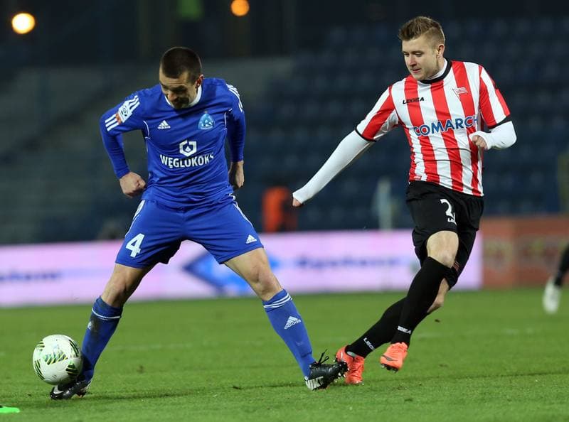 Football. PKO BP Ekstraklasa. Ruch Chorzow - Cracovia Krakow. 02.03.2016