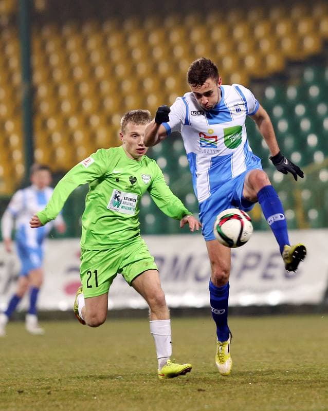 Football. I liga. Rozwoj Katowice - Stomil Olsztyn. 11.03.2016