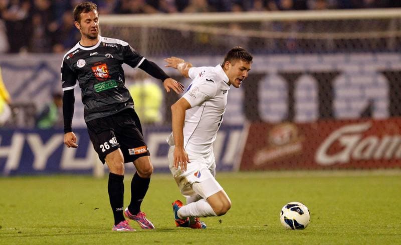 Football. SYNOT LIGA. Banik Ostrava - FC Hradec Kralove. 01.11.2014
