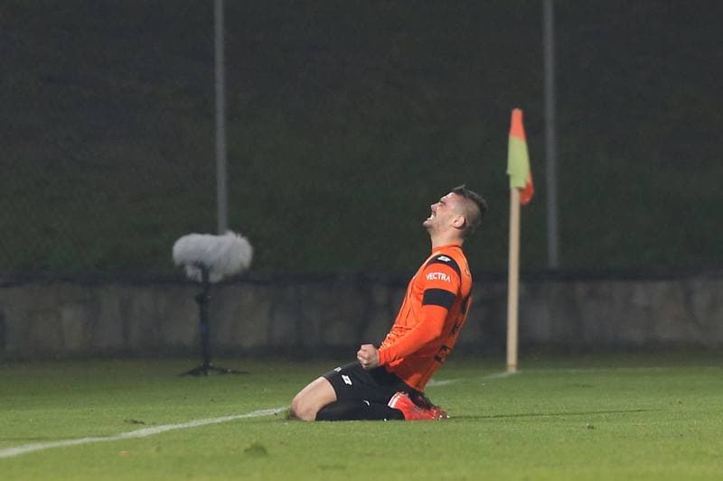 Football. I Liga. Zaglebie Sosnowiec - Chrobry Glogow. 05.11.2016