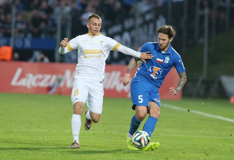 Football. Polish Cup. Zaglebie Sosnowiec - Lech Poznan. 05.04.2016